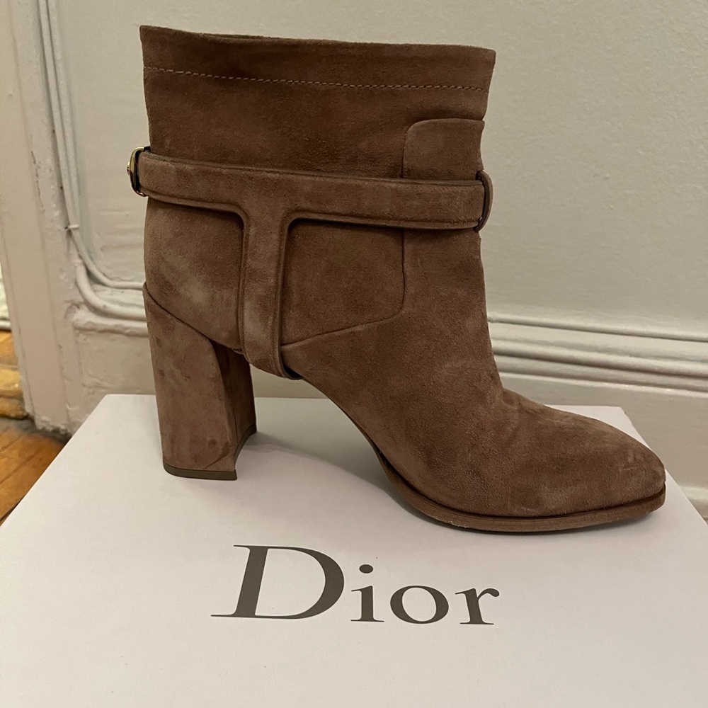 Dior Suede Urbaine Booties Size 39